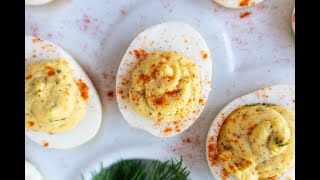 Smoked Deviled Eggs [upl. by Henryetta3]