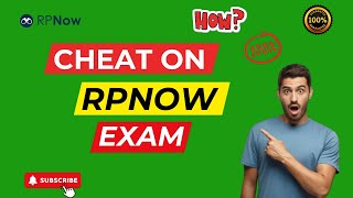 How to Cheat on RPNow Exam 2024 [upl. by Enwahs]