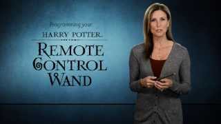 Noble Collections Harry Potter Remote Control Wand  Programming Video [upl. by Anauqal]