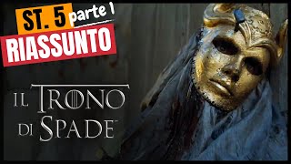 Riassunto Il Trono di Spade  Stagione 5  Parte 1 [upl. by Akemal]