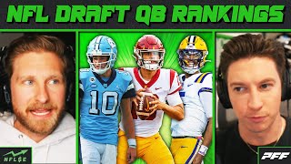 2024 NFL Draft QB Rankings  NFL Stock Exchange [upl. by Nnail]