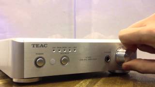 TEAC AH01  Knob Feel Review [upl. by Ynatsyd]