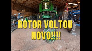 Chegou o rotor da JOHN DEERE S440 [upl. by Nnoj]