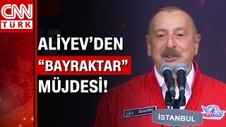 İlham Aliyevden Bayraktar müjdesi İlham Aliyev TEKNOFESTte duyurdu [upl. by Ttergram]