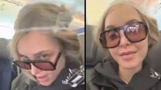 Jenny Mollen Claims She Found Out She Had Lice MidFlight [upl. by Ecnarret720]