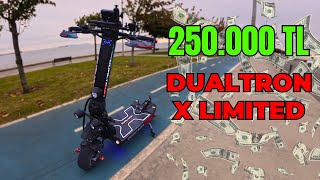 250000 TL Değerinde Scooter Kullandım  Dualtron X Limited 🛴 escooterrider [upl. by Henebry331]