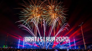 Multimedia Show  New Years Eve 2020 Bratislava [upl. by Aihsram]