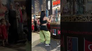 Turkish Ice Cream Dance in Dubai [upl. by Atnim]