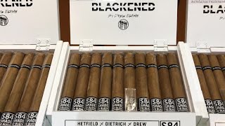 BLACKENED Cigars quotS84quot Shade to Black by Drew Estate [upl. by Eissac]