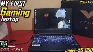 My new gaming 😍 laptop unboxing with gaming test 200 fps [upl. by Veljkov]