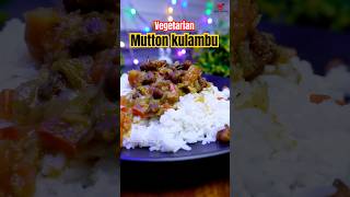 🌀 Vegetarian mutton kulambu 😱 cowpeas kuruma shorts cooking food [upl. by Elrak]