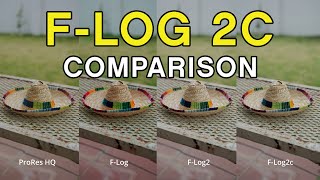 FLog 2c vs FLog 2 vs Flog vs ProRes Fujifilm 710 Firmware [upl. by Cornwell]