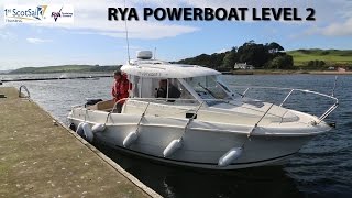 ScotSail RYA Level 2 Powerboat Course [upl. by Daryn7]