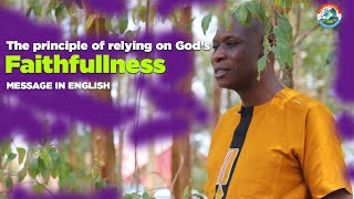 The principle of relying on Gods faithfulness  Pastor Charles Kiyaga [upl. by Larok194]