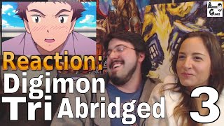 Digimon Tri Abridged Ep 3 Reaction AirierReact [upl. by Ripley911]