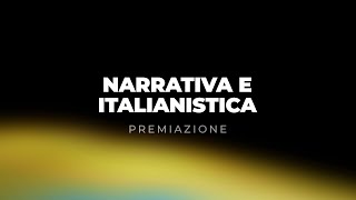 51 Premi Internazionali Flaiano  Narrativa e Italianistica Backstage [upl. by Ybok389]