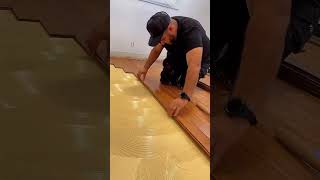 Bamboo flooring installation [upl. by Amadas]