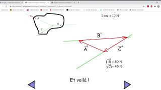 S133C6 Vidéo statique résolution graphique avec 3 forces [upl. by Irmgard489]