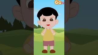 Head Shoulder Knees and Toes shorts nurseryrhymes headshoulderskneesandtoes [upl. by Atikim702]