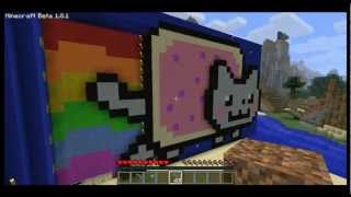 Minecraft  Piston NyanCat V20 [upl. by Anirat]