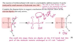 Chloral hydrate  nucleophilic addition and percentage yield [upl. by Sirk63]