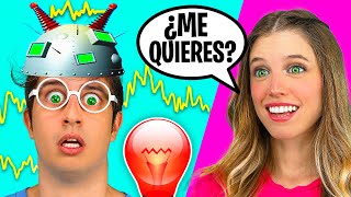 EL DETECTOR DE MENTIRAS NOS PONE A PRUEBA 👮🏻‍♂️🚨  El Show de Tekendo y Laia Oli 5 [upl. by Anamor898]