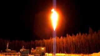 Igniting a 40 Flare Stack with a Flare Pen [upl. by Gussie367]