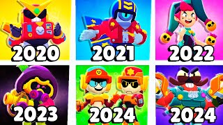 💪🏻 LOS BRAWLERS MÁS ROTOS DE LOS ULTIMOS AÑOS 2020  2024 [upl. by Nishi]