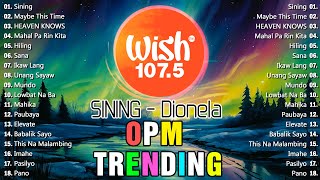 Newest OPM Love Songs 2024 ❤️ Best OPM Songs Live On Wish 1075 ❤️ Dilaw Sining May be this time [upl. by Naerol]