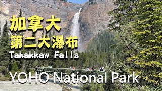 【幽鶴國家公園Yoho National Park VLOG－Takakkaw Falls  Meeting of the waters  Takakkaw Falls campground】 [upl. by Naujuj]