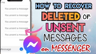 How to read unsent messages on messenger  Paano mabasa ang deleted message sa messenger [upl. by Miyasawa]