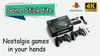 Unbox and Review The 35 quot4Kquot GAME STICK LITE 64GB [upl. by Sirrah307]