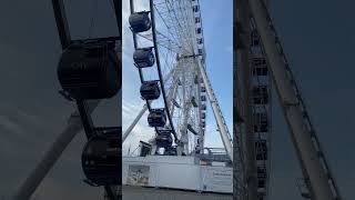 Aufbau Riesenrad und Weihnachtsmarkt Düsseldorf Altstadt [upl. by Olivette]