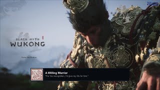 A Willing Warrior  Black Myth Wukong Steam Achievement  4K 60FPS [upl. by Treblih]