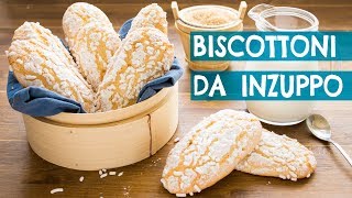 I Morbidosi  Biscottoni da Inzuppo  Ricetta Facile per una Colazione Sana e Golosa  55Winston55 [upl. by Llesram]