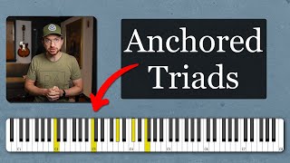 Make Basic Chords Sound Fancy THE ANCHORED TRIAD SYSTEM [upl. by Noitsirhc]