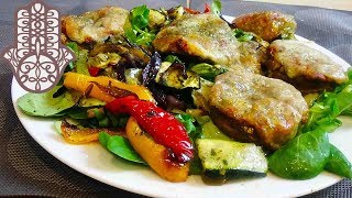 Champignons farcis et salade de légumes grillés [upl. by Assenaj848]