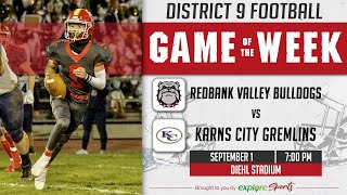 Kerle Tire Game of the Week Karns City vs Redbank Valley [upl. by Hermes734]