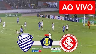 CSA X INTERNACIONAL AO VIVO COM IMAGENS  JOGO DE HOJE  ASSISTA AGORA [upl. by Elacim90]