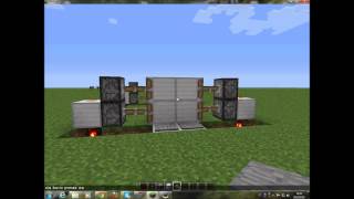 Minecraft kaip pasidaryti automatines duris [upl. by Thacher]