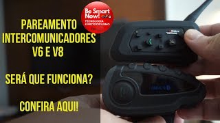 COMO FAZER O PAREAMENTO DE INTERCOMUNICADOR V8 E V6 DA VNETPHONE CONFIRA NESTE VÍDEO [upl. by Oinota]