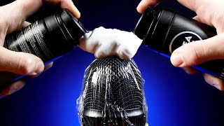 Ultimate ASMR Shaving Foam Experience No Talking [upl. by Nagoh]