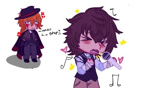 BSD react to Dazai as Random Artists Really bad and Cringy [upl. by Aubert]