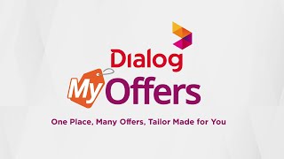 Dialog MyOffers  Get Offers on Data Home Broadband and Dialog TV [upl. by Broucek346]