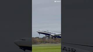 MY FOOTAGE ryanair shorts ryanair planespotting aviation [upl. by Frankel]