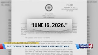 Election date for minimum wage raises questions [upl. by Xena]