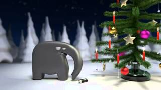 Lustiges Weihnachtsvideo mit Elefant [upl. by Imoian]