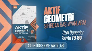 Aktif Geometri Çözümleri  Sayfa 7980  Özel Üçgenler [upl. by Redford]