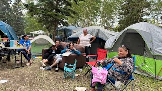 Family Camp at Sandbay Cross Lake Manitoba [upl. by Driscoll]