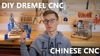 DIY Dremel CNC vs 3018 CNC Machine [upl. by Ocsecnarf]